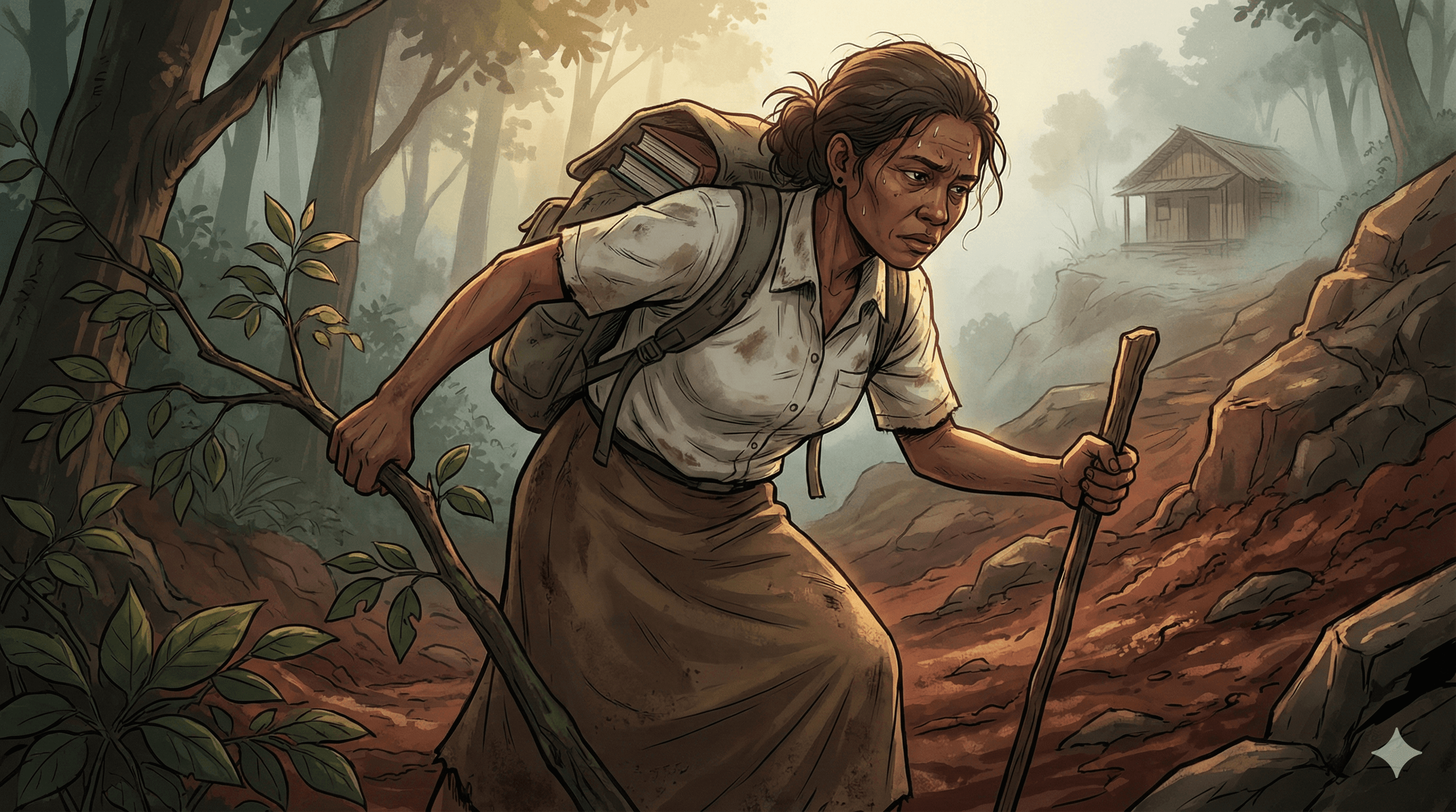 6 Kilometer Menembus Hutan