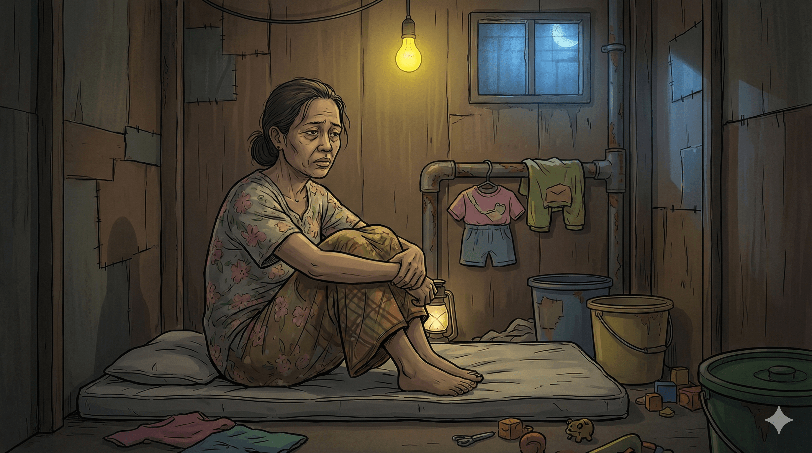 Tinggal di Toilet Sekolah